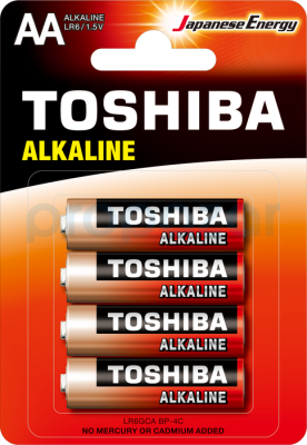 TOSHIBA LR6 BLS ALK.KALEM 4LÜ - 1