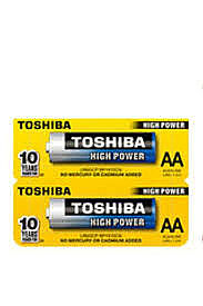 Toshiba LR6 Kartela Alkalin Kalem Pil AA – 2’li Paket - 1