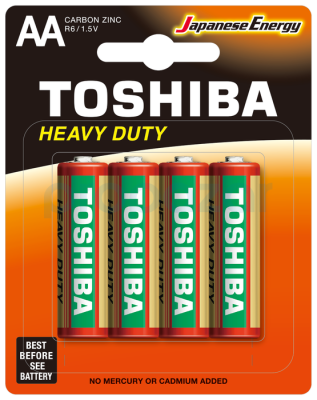 TOSHIBA R6KG BLS. KALEM PİL 4LÜ - 1