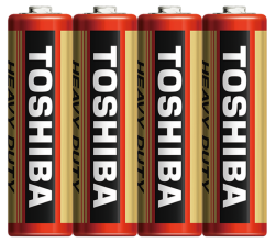 Toshiba R6KG Kalem Pil 4'lü - Toshiba Piller