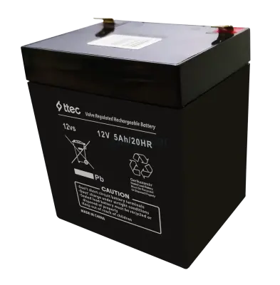 TTEC 12V 5AH BAKIMSIZ KURU AKÜ - 1