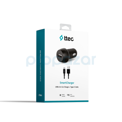 TTEC 2CKS20CS 2.1A ARAÇ ŞARJ ALETİ+TYPE-C KABLO - 1