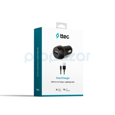 TTEC 2CKS20LS 2.1A ARAÇ ŞARJ CİH.+ LIGHTING - 1