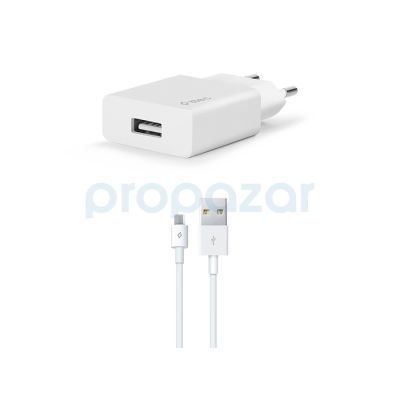 TTEC 2SCS20MB ŞARJ CİHAZI+MIC.USB KABLO - 1