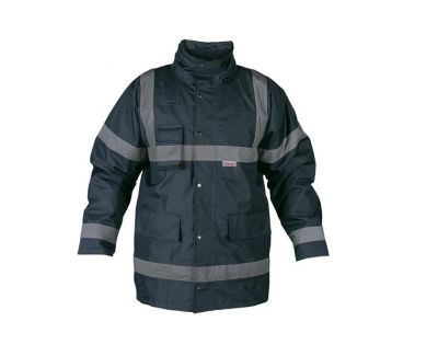 Uniwest UW 320 Lacivert Reflektifli Parka - 1