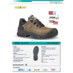 UPower Quebec UK S3 SRC Deri İş Ayakkabısı - 2