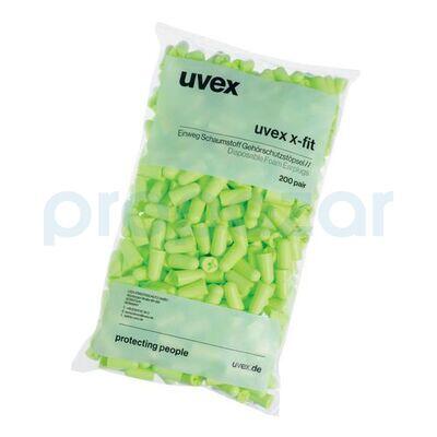 Uvex 2112003 X-Fit 200 Çift 37 dB Refill Kulak Tıkacı - 1