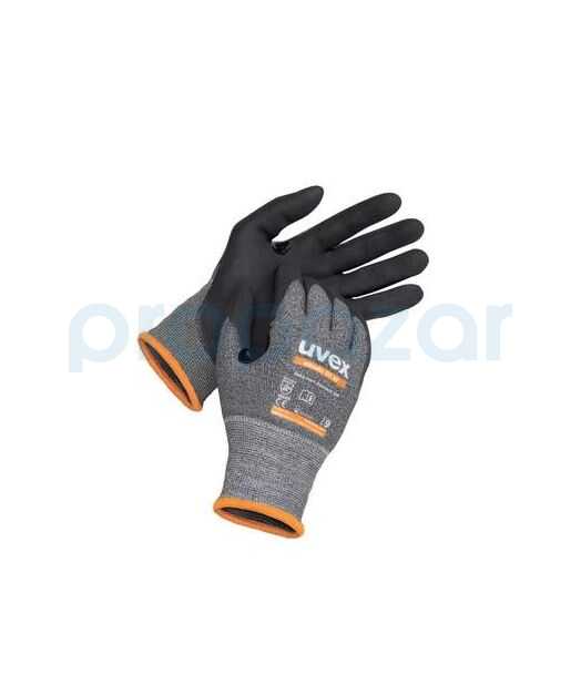 Uvex D5 XP Anti-cut Gloves Grey