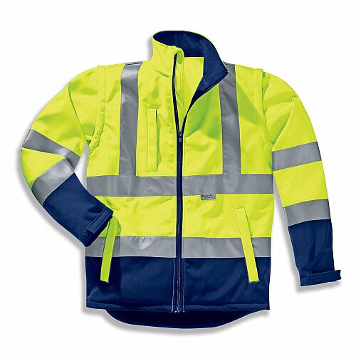 Uvex Protection Flash 9907 Çıkarılabilir Kollu Reflektörlü Softshell Ceket - 1