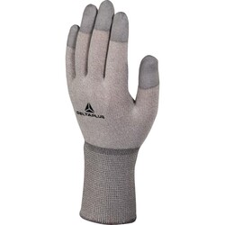 VV792 Parmak Uçları PU Kaplı Bakır ve Polyamide Örme Eldiven - 1
