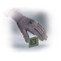VV792 Parmak Uçları PU Kaplı Bakır ve Polyamide Örme Eldiven - 2