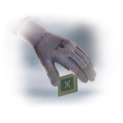 VV792 Parmak Uçları PU Kaplı Bakır ve Polyamide Örme Eldiven - 2