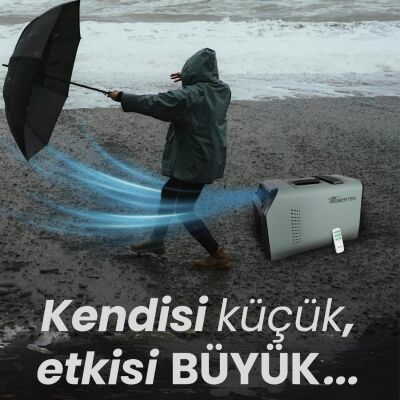 Webesten WKYA01 5100 BTU Portatif Klima YA-01 - 4