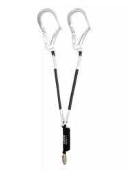 Zuma Y DSA-110 Çift Kol Şok Emicili Lanyard 2 m - Arga Safety Yüksekte Çalışma Ürünleri