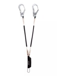 Zuma Y DSA-60 Çift Kol Şok Emicili Lanyard 1.3 m - Arga Safety Yüksekte Çalışma